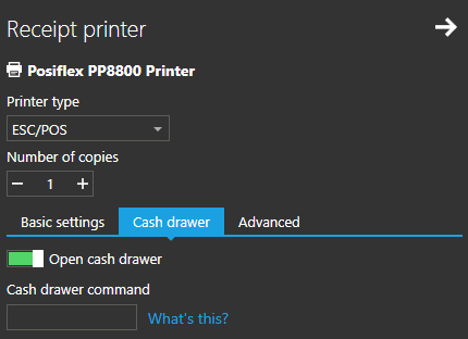 Setting up ESC/POS printer – Aronium Help Center