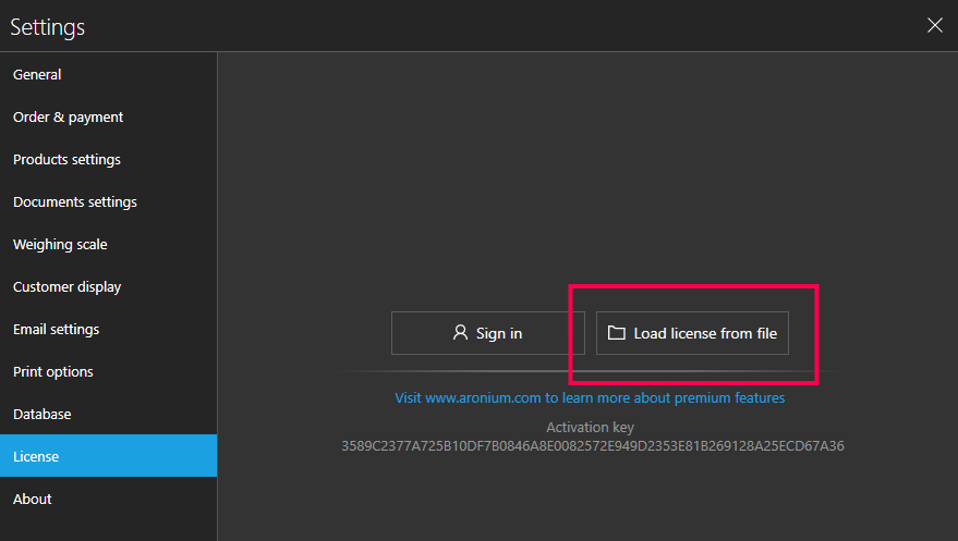 Load license from file when there was no previous license loaded