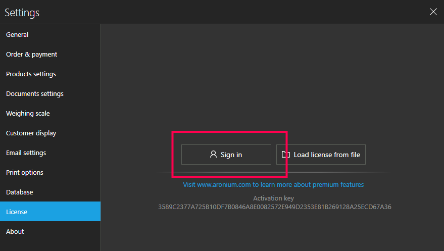 Sign in to your account