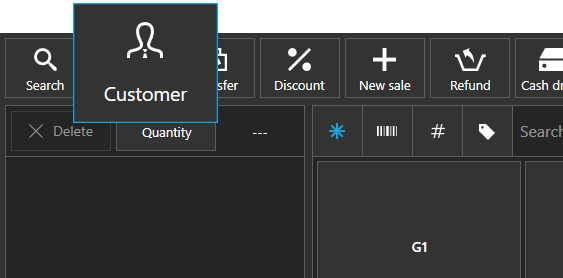 Select customer visual layout